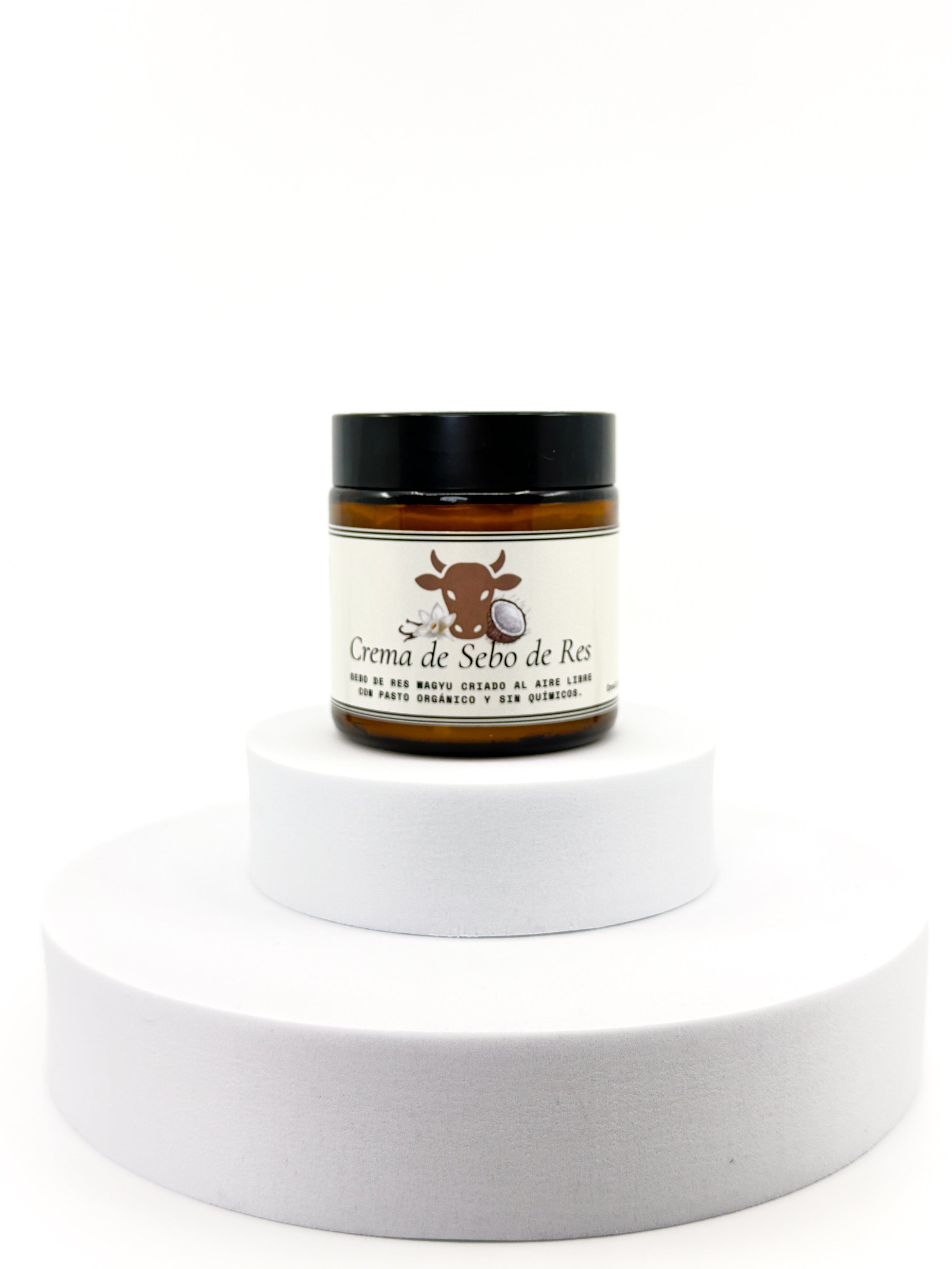 Image of Crema de Sebo de Res + Vainilla y Coco 4oz